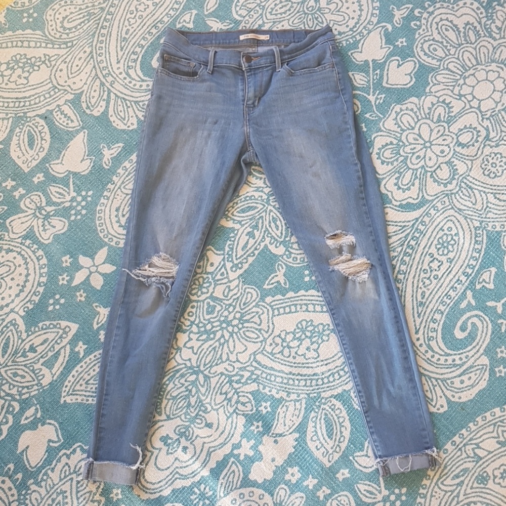 Levis 710 super skinny jeans
